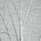 8ft. Pre-Lit White Birch Artificial Christmas Tree, Warm White LED Lights